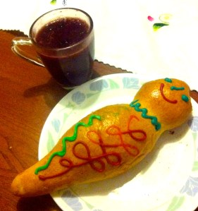 Colada morada y guagua de pan de Honey & Honey.