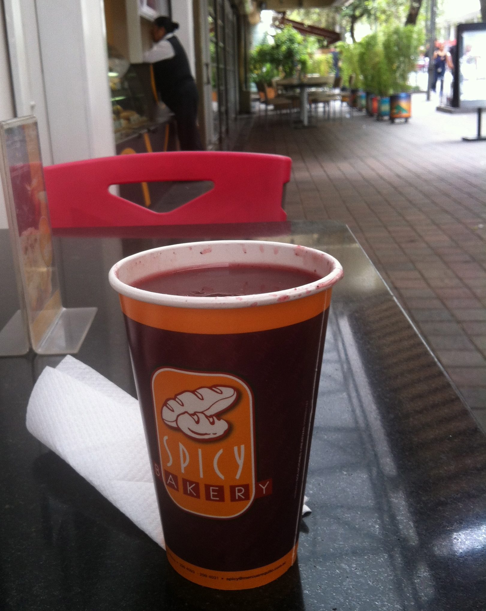 Colada morada La Alameda